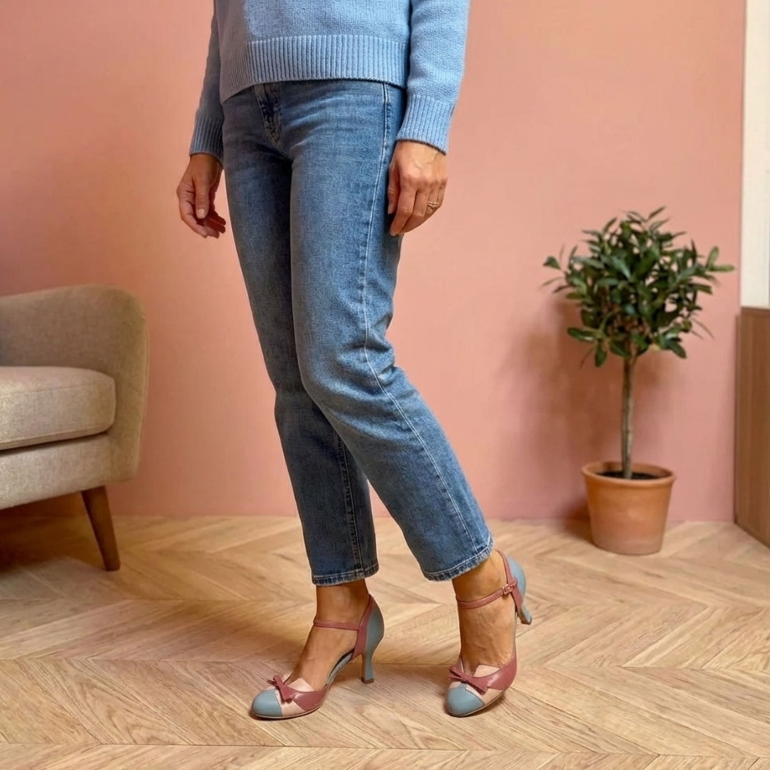 SOFIA | Tacones vintage ortopédicos