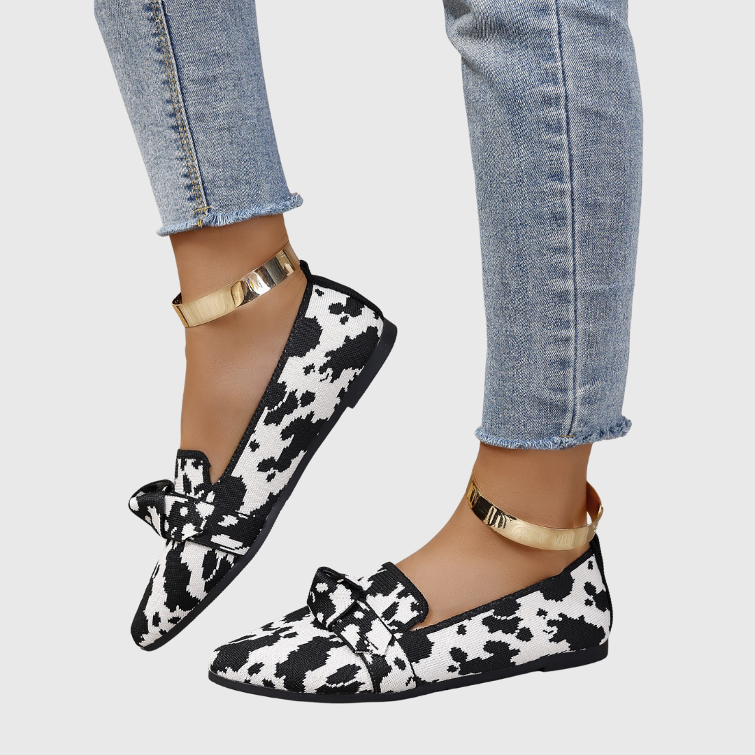 MABEL | Mocasines confort dálmata