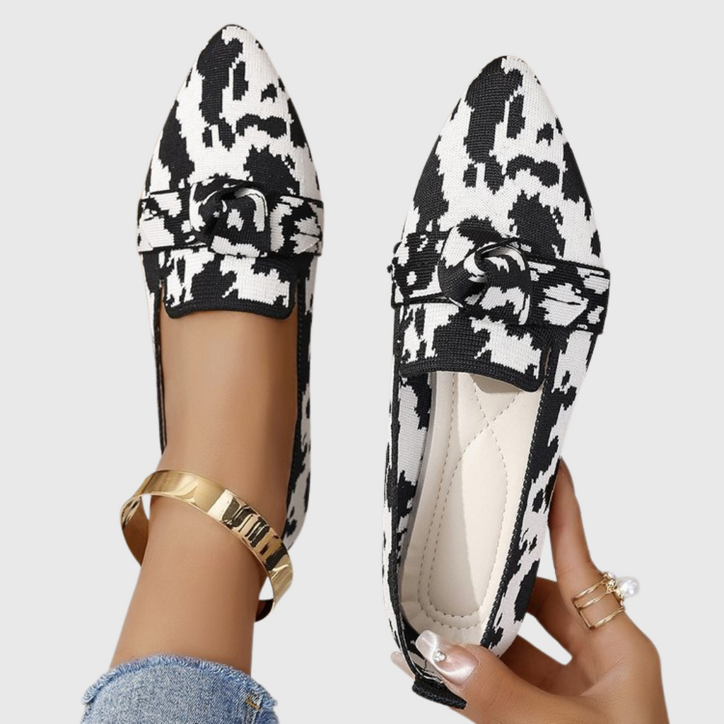 MABEL | Mocasines confort dálmata