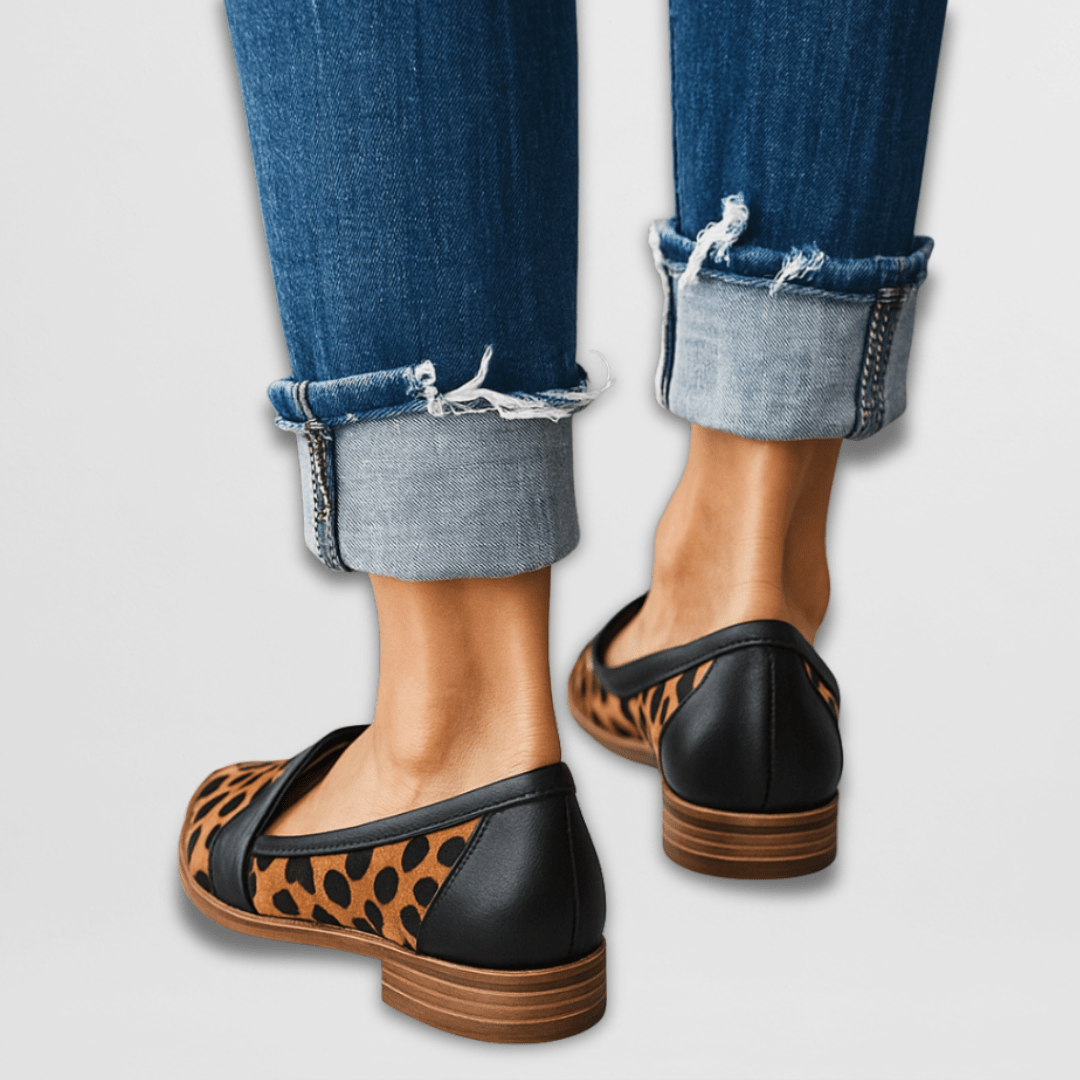 HELEN | Mocasines ortopédicos de suave ante