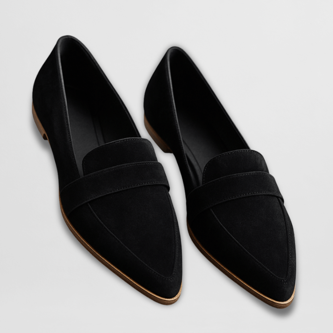 HELEN | Mocasines ortopédicos de suave ante