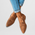 HELEN | Mocasines ortopédicos de suave ante