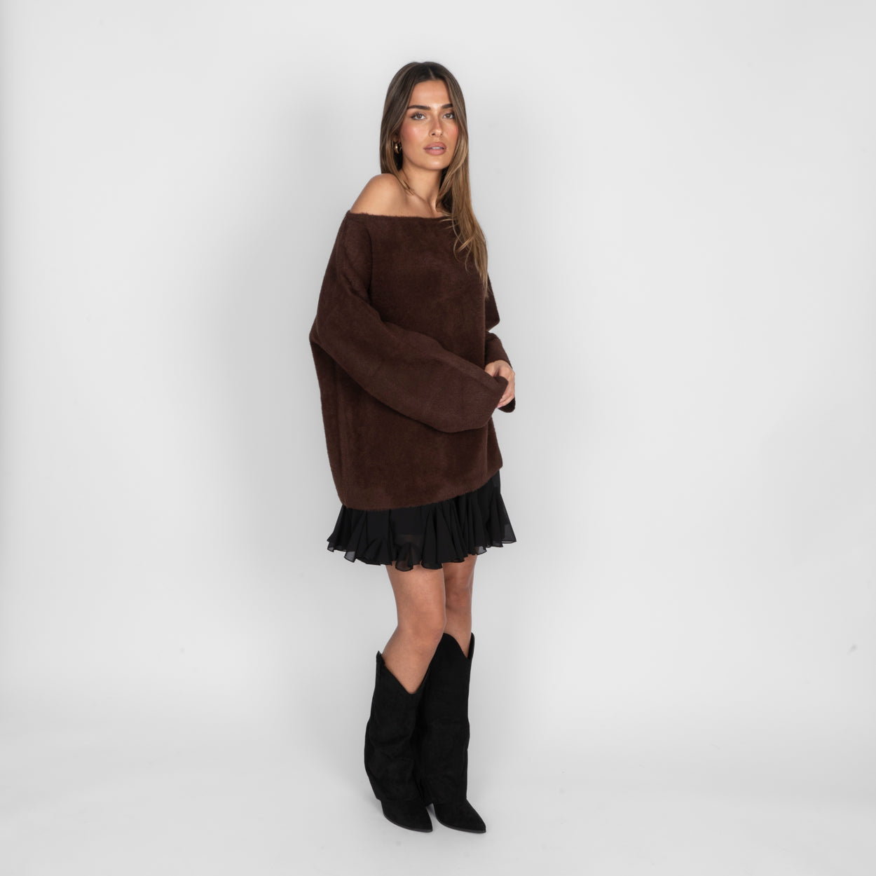 ESSY | Jersey hombro descubierto