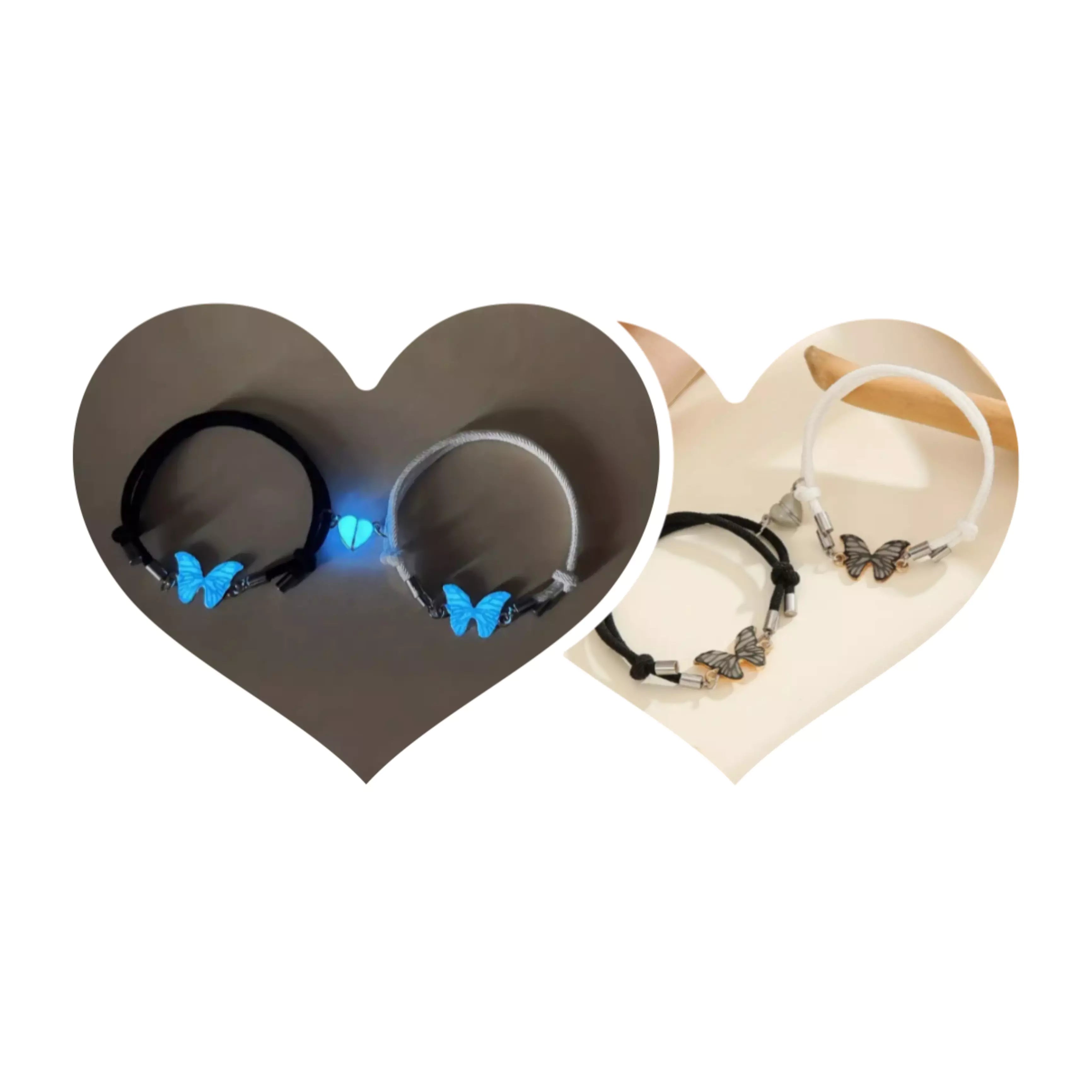 Collar de mariposa azul – Elegancia luminosa estilo