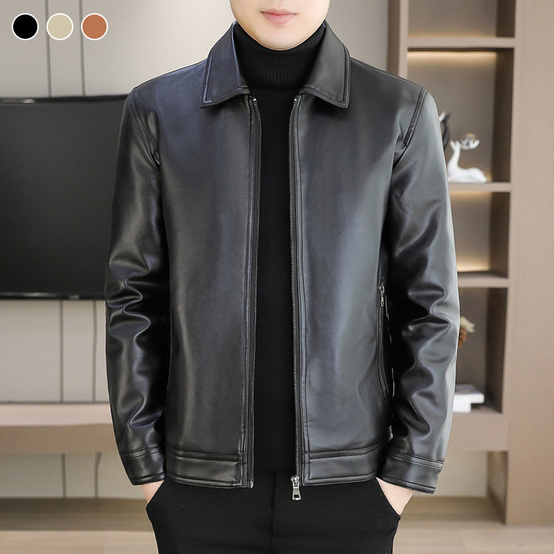Chaqueta en Cuero Sintético