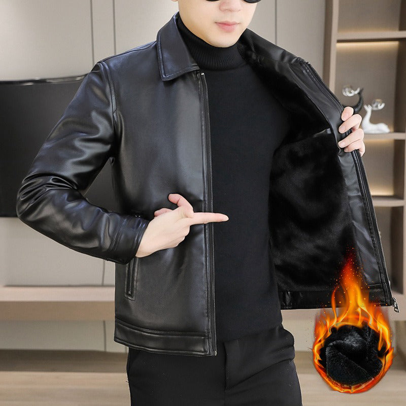Chaqueta en Cuero Sintético