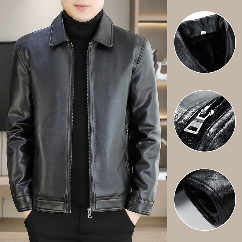 Chaqueta en Cuero Sintético