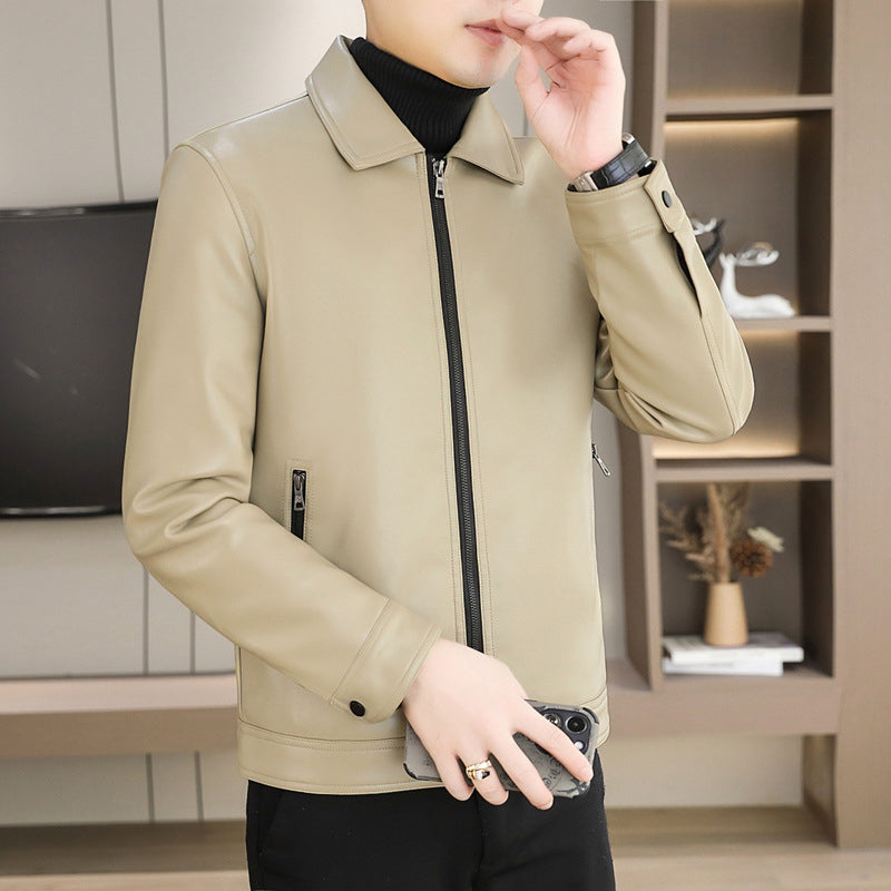 Chaqueta en Cuero Sintético