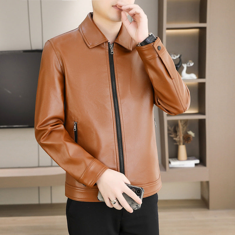Chaqueta en Cuero Sintético