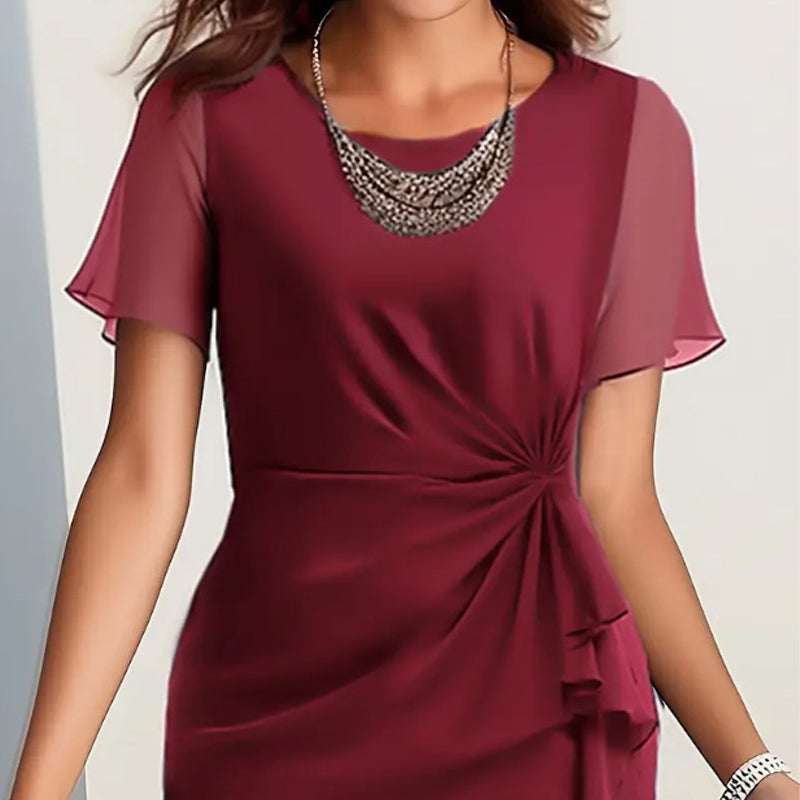 CELESTE | Vestido Liso Minimalista
