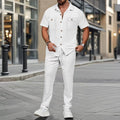 conjunto para hombre de lino