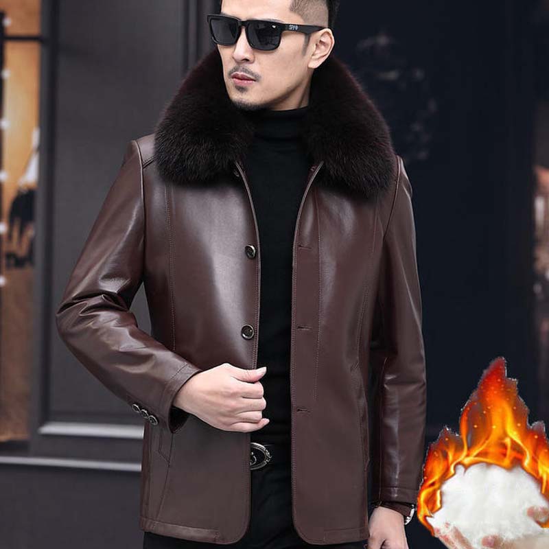 Chaqueta de Invierno con Forro de Pelo