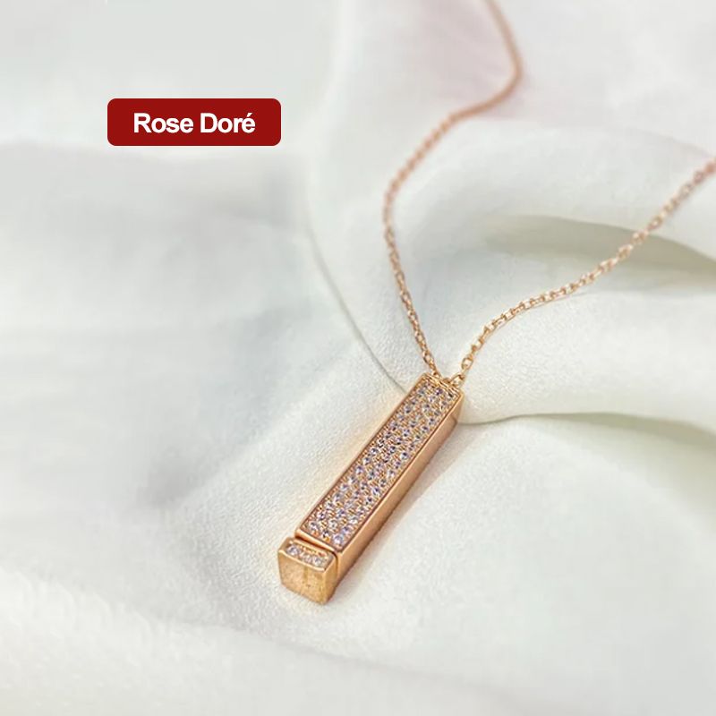collar " i love you " mensaje oculto