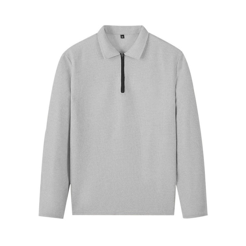 Sudadera de punto waffle y pantalón de pierna recta