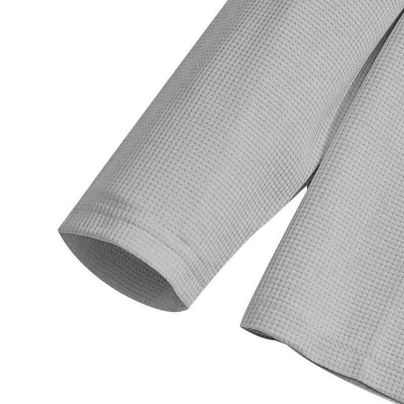 Sudadera de punto waffle y pantalón de pierna recta